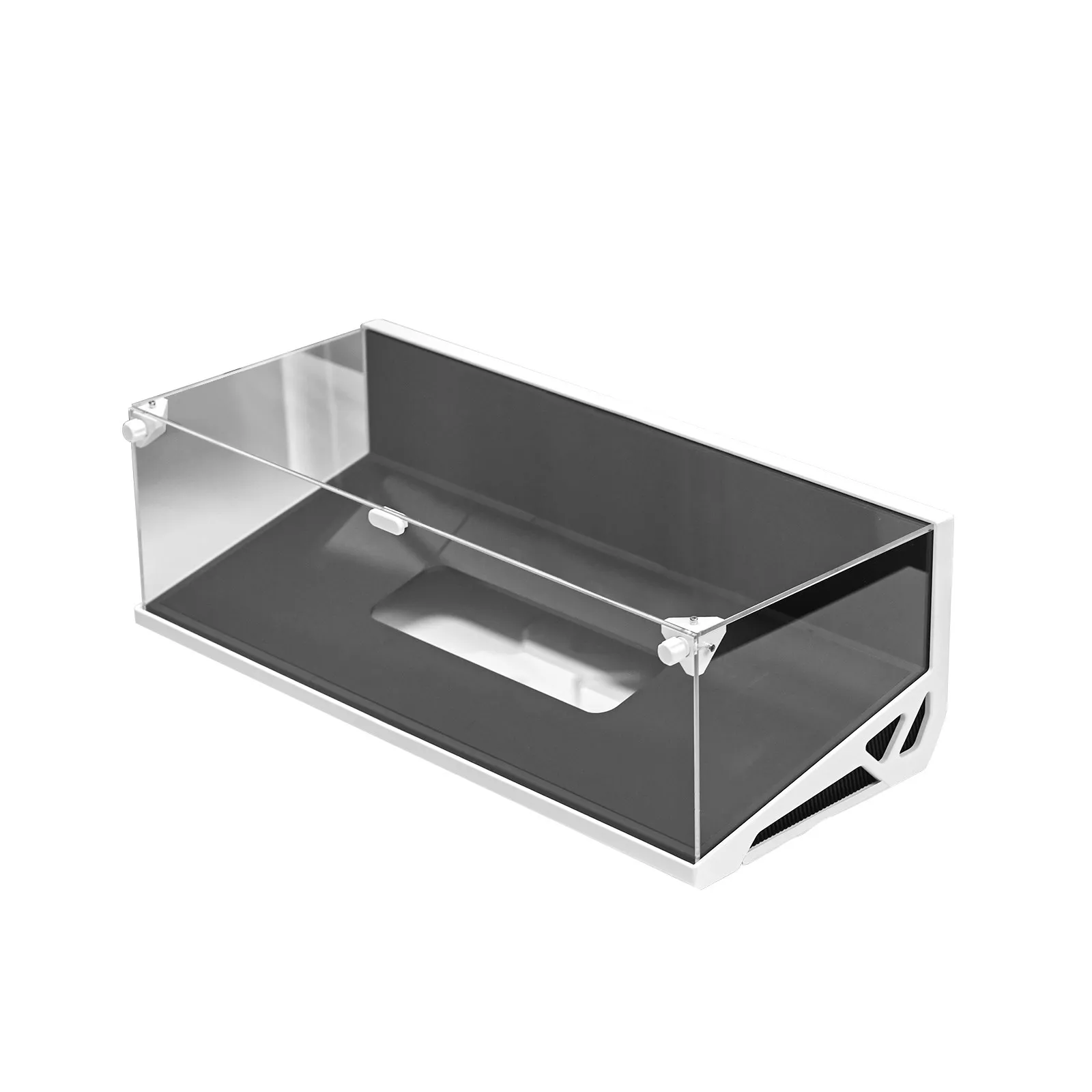 Keyboard Storage Dust-proof Display Box 3D Printed Esports Mechanical Keyboard Acrylic Transparent Magnetic Cabinet Desktop