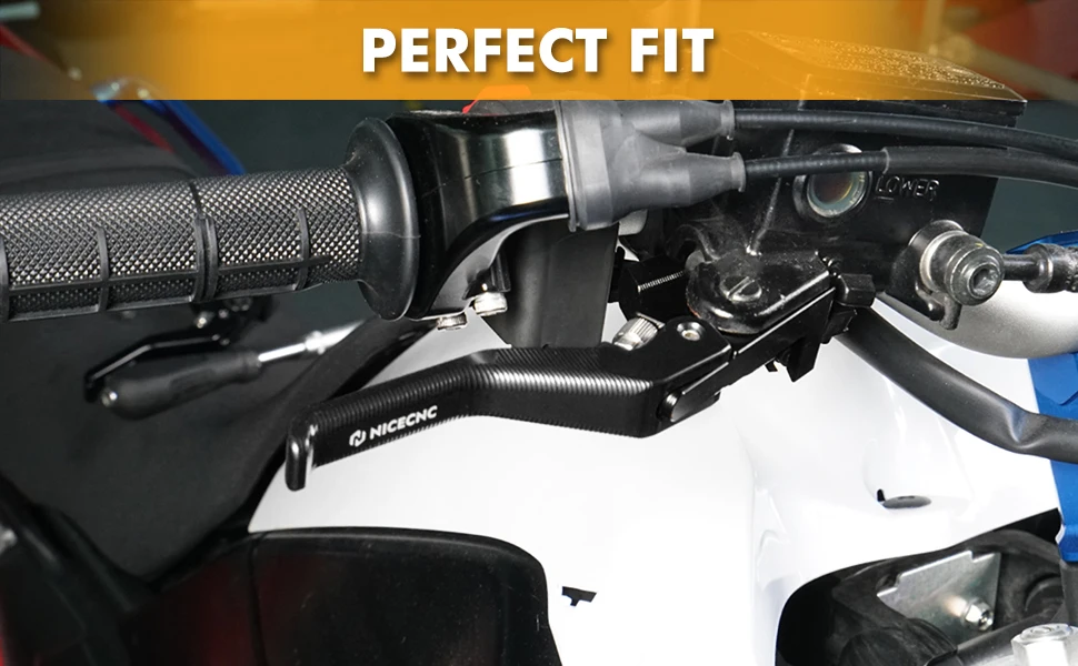 Shorty Brems- und Kupplungshebel-Stabilisator für Yamaha Tenere 700 /XTZ700 2019-2024 XSR700 MT-09 MT-07 Tenere 700 Zubehör – Detail 3