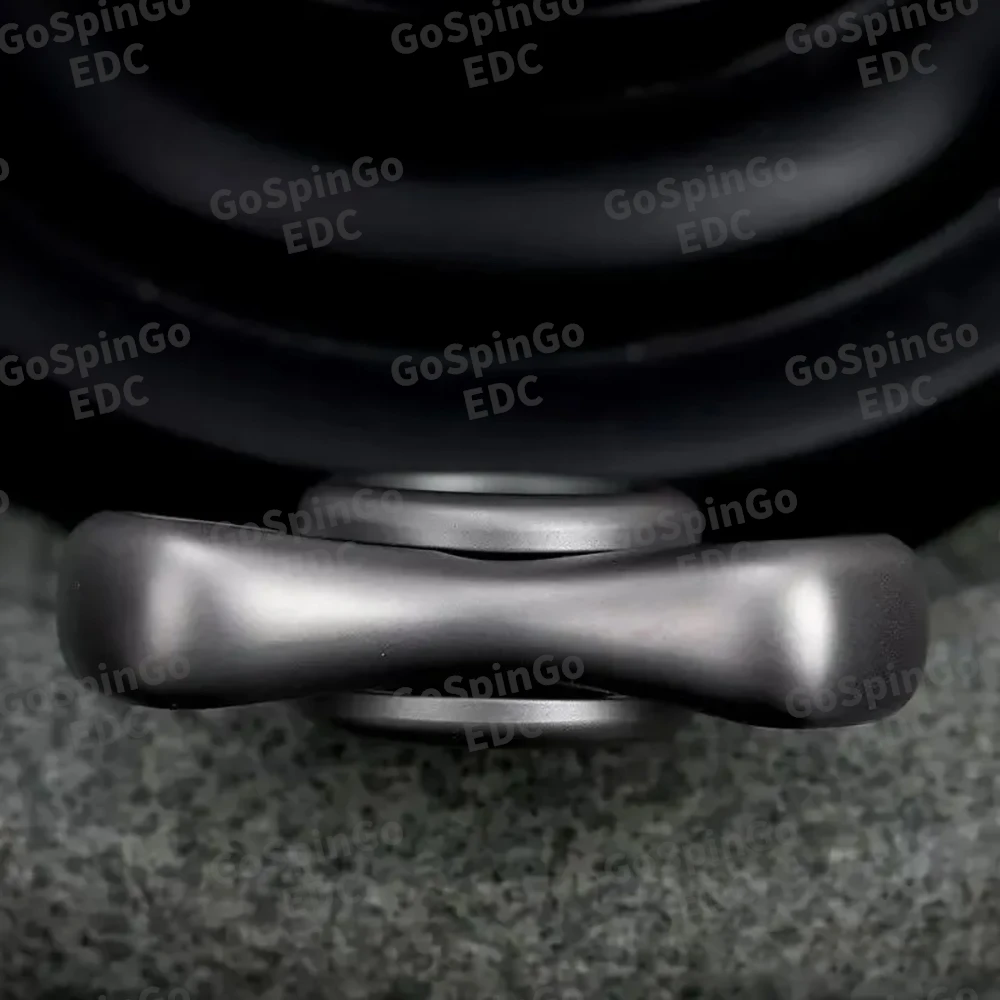 نيني EDC ليفولد الزركونيوم المصقول تململ سبينر ألعاب متململة للبالغين ثلاثة شفرات تململ سبينر التصاميم الأصلية