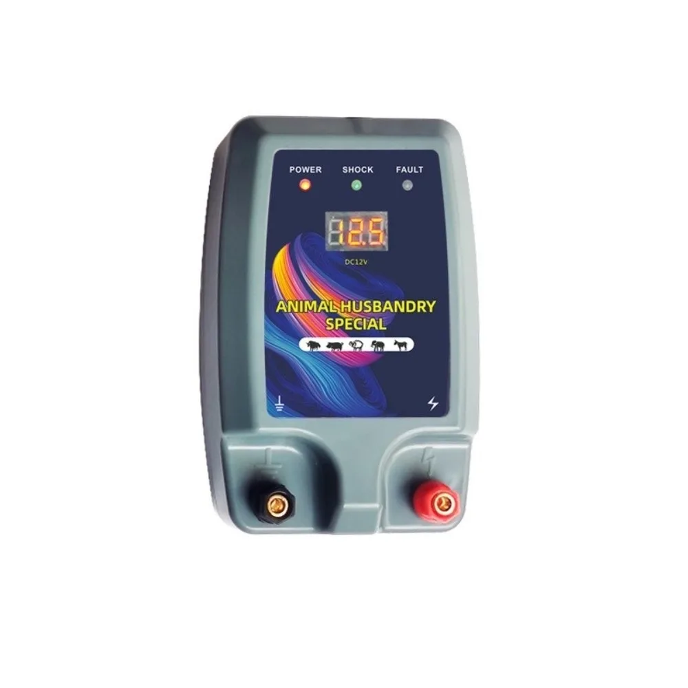 

Electronic Fence Pulse Energizer Charger 10KM 1.5J ‌Electric Fence Controller‌ US Plug AU Plug Pulse Controller