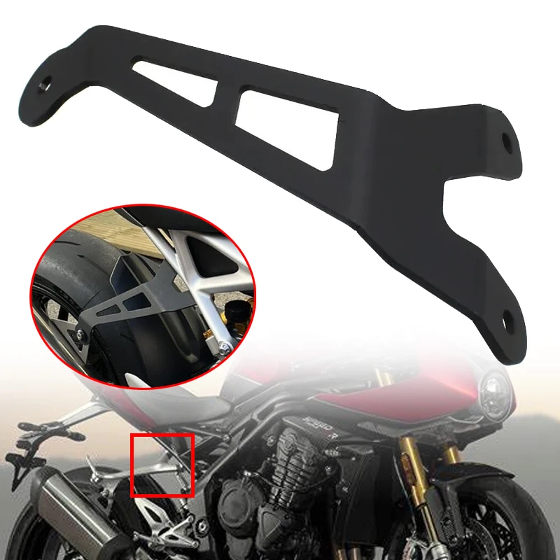 

Motorcycle Accessories Exhaust Bracket Hanger Fit For SPEED TRIPLE Speed Triple 1200RS 1200RR 2021 2022 Exhaust Pipe Hanger