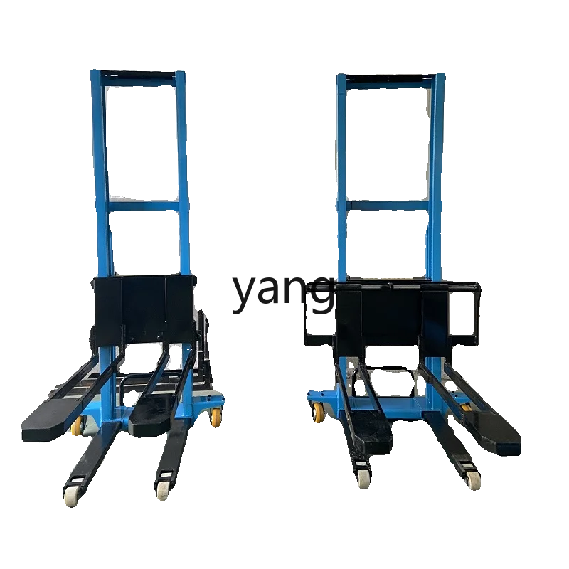 

Yjq Electric Forklift Lifting Stacking Forklift Electric Lifting Walking Portable Large Load Remote Control Type