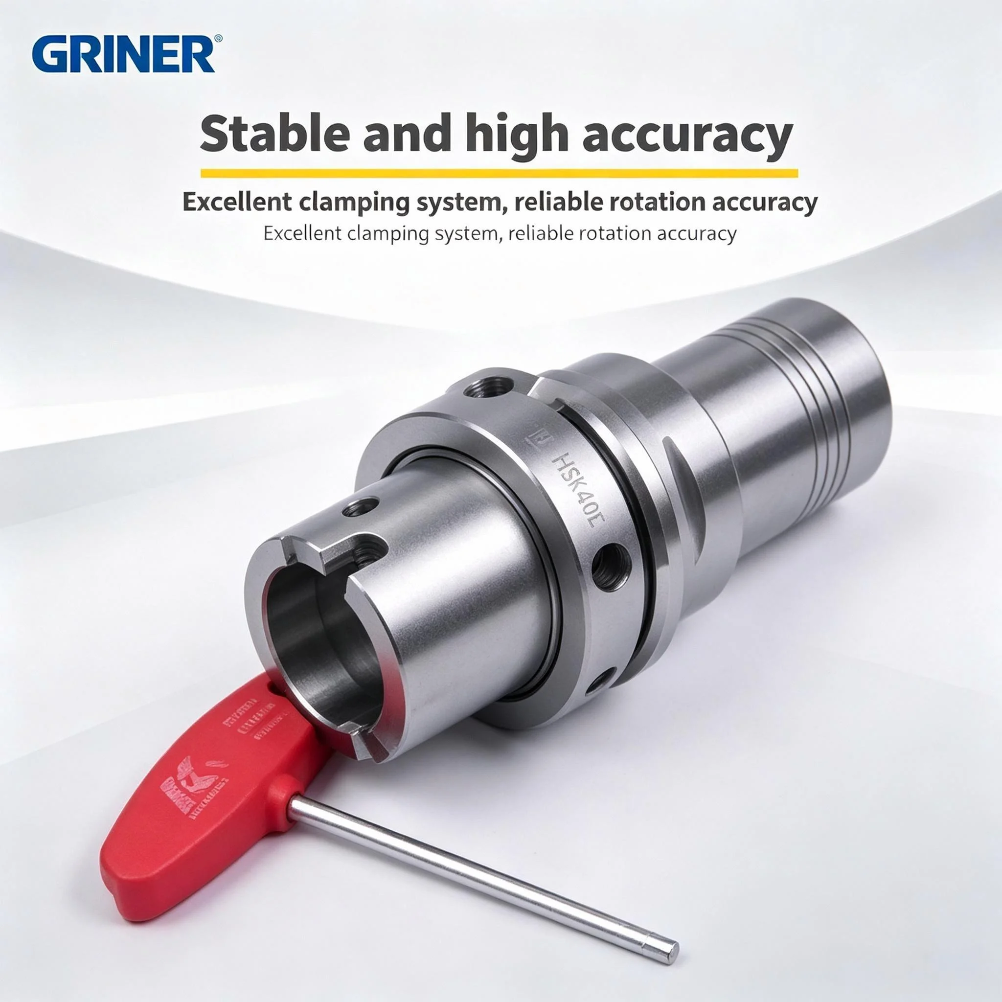 HSK40E HSK50E CNC hydraulic tool holders. Tool holders for CNC machining centers achieve dynamic balance accuracy of 0.003mm.