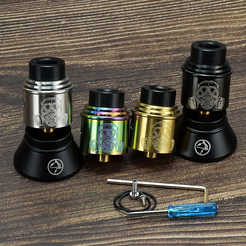 VAPE Apocalypse GEN 2 RDA Atomizer RDA tank 316ss 24mm squonk BF PIN vape mod vape Rebuildable Tank Atomizer