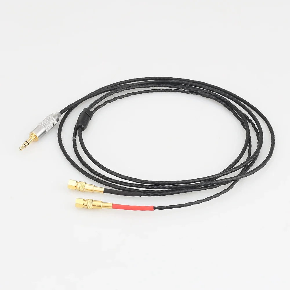 Audiocrast HC004 4 Cores 5N OFC copper silver plated cable, Headphone Upgrade Cable for Hifiman He-5 He-6 He-400 He-500 He560