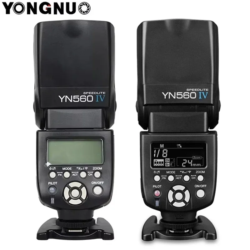 Yongnuo yn560iv yn560 iv 2.4ghz flash sem fio speedlite opcional YN560TX-II gatilho para canon nikon olympus pentax sony
