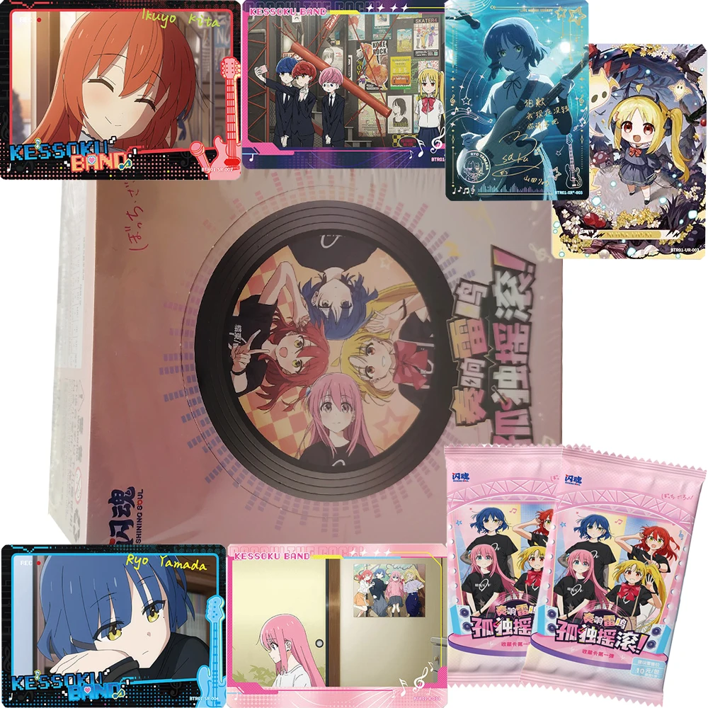 Campus Music Anime Popular IP Collection Cards for Kids Famous Characters Cartoon Exquisite Card Decorative Toys Birthday Gifts