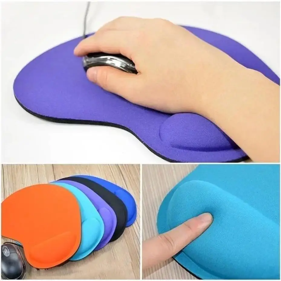 1 Pcs EVA Protect Wrist Mouse Pad Stationery Soft Sponge Computer Play Game Convenient Memory Anti Slip Office Desk Accessories