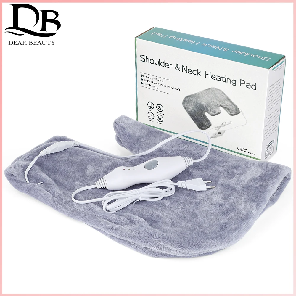 

Shoulder Neck Heating Pad Heated Waistcoat Massage Shawl Blanket Dry Moist Therapy Tired Muscle Relieve Pain Warm Cold Hand Foot