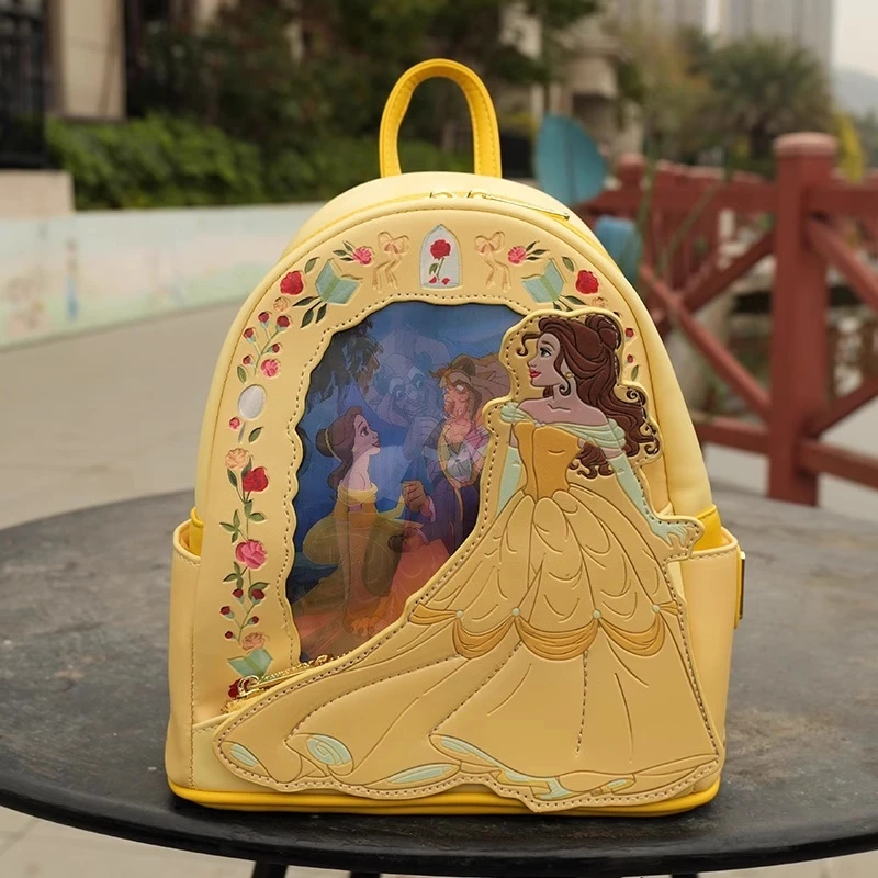 

Красавица и чудовище, сцена принцессы Cogsworth Lumiere Chip, мини-рюкзак для косплея, милый креативный сюрприз, подарки на день рождения