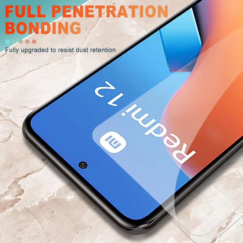 Full cover Tempered Glass for For Redmi Note 12 13 Pro plus 4G 5G Screen Protector For Redmi 12C 13C  12S 4G 5G Transparent Film