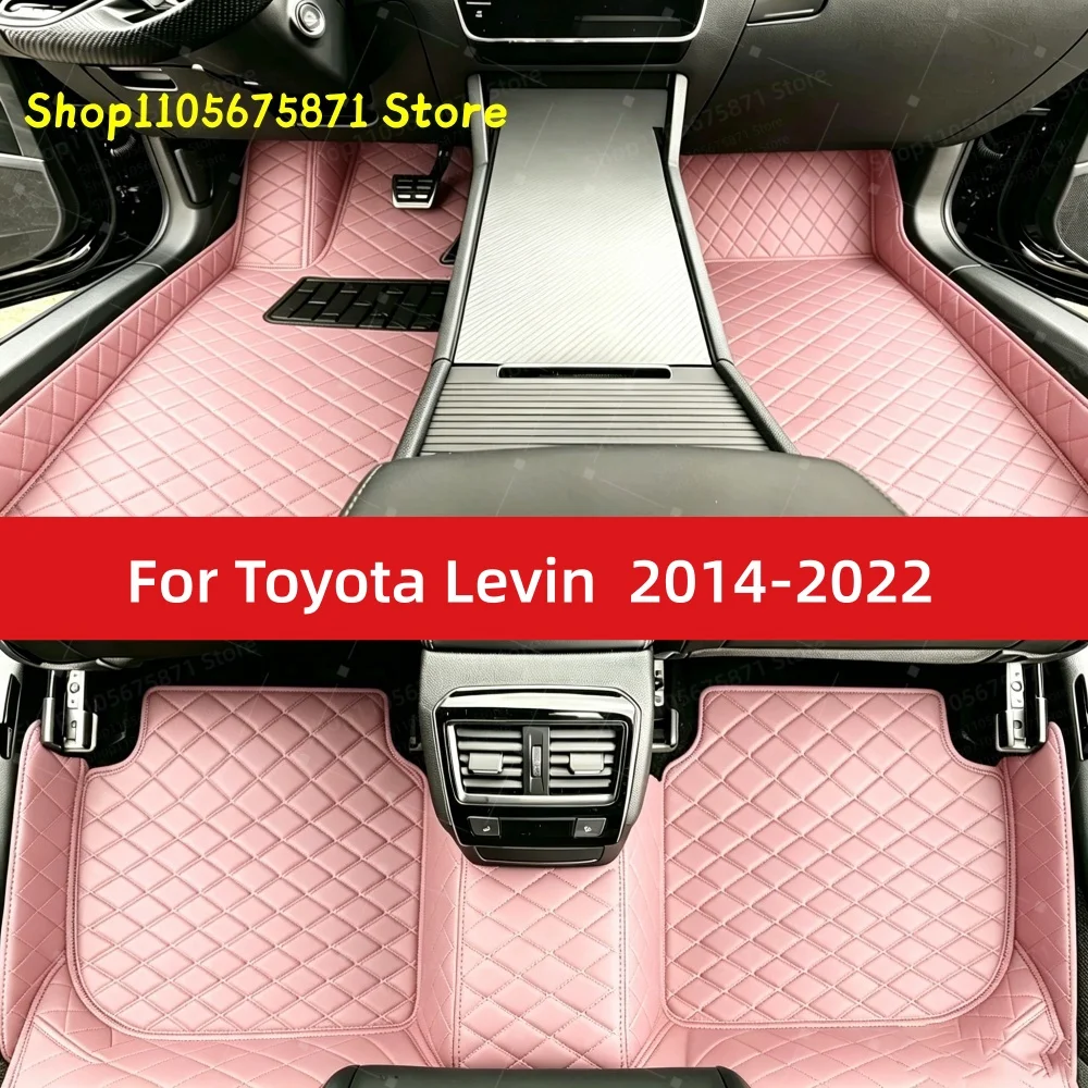Custom Car Floor Mats Fit For Toyota Levin 2014 2015 2016 2017 2018 2019 2020 2021 2022 Car Mat Accessories Mats Carpets