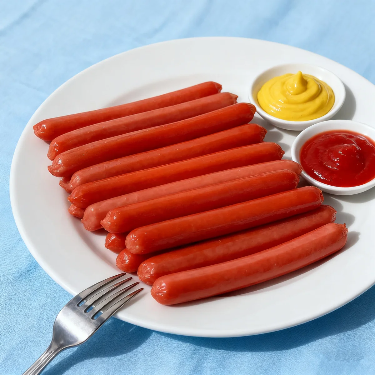 Realistisches gefälschtes Wurstmodell – künstliches Lebensmittelmodell für Fotografie-Requisiten, Küchendisplay, BBQ-Party-Dekoration und Bäckerei-Display – Detail 2