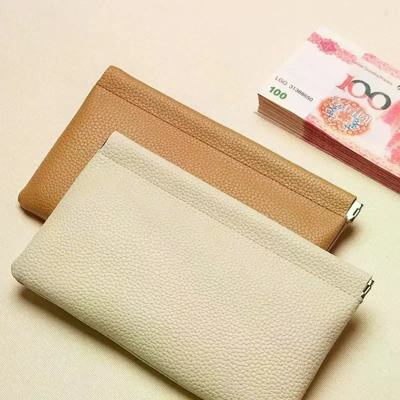 PU Leather Holder for Passport Long Wallet License Perfect Accessory for Travel