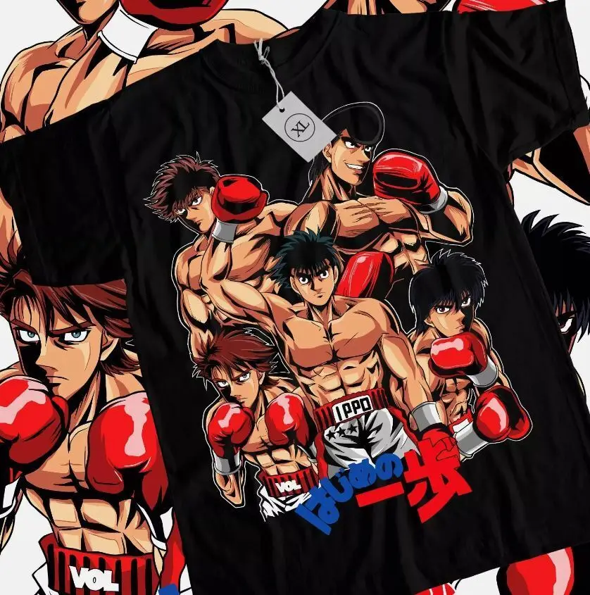 

Hajime No Ippo T-shirt Kamogawa Boxing Gym Ippo Makunouchi Kbg Sport Gift Shirt