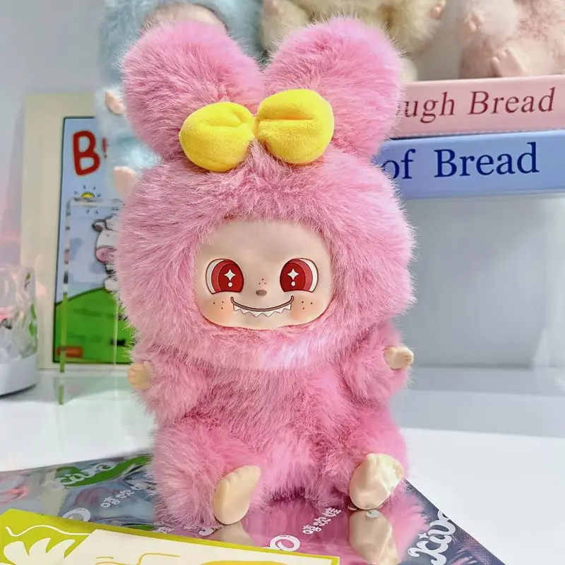 KIVO Lulaa Rabbit Amusement Park Doll Series صندوق أعمى لطيف فريد من نوعه لنمذجة الوجه لعبة قابلة للجمع مناسبة كهدية