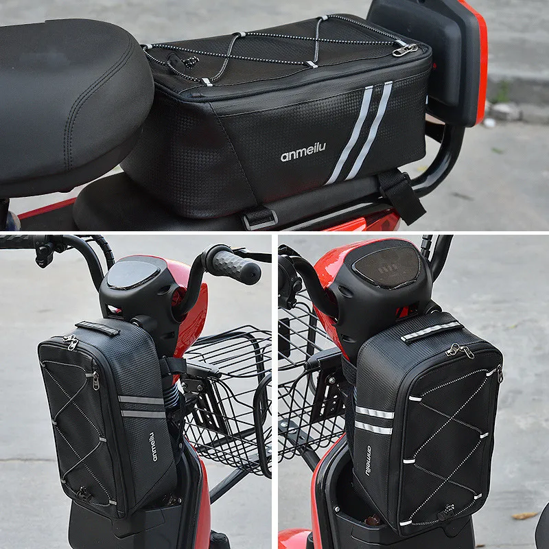 Bicycle Bag Bike Trunk Bags Bicycle Commuter Bag MTB Bike Rack Bag Bicycle Motorcycle Rear Seat Bags