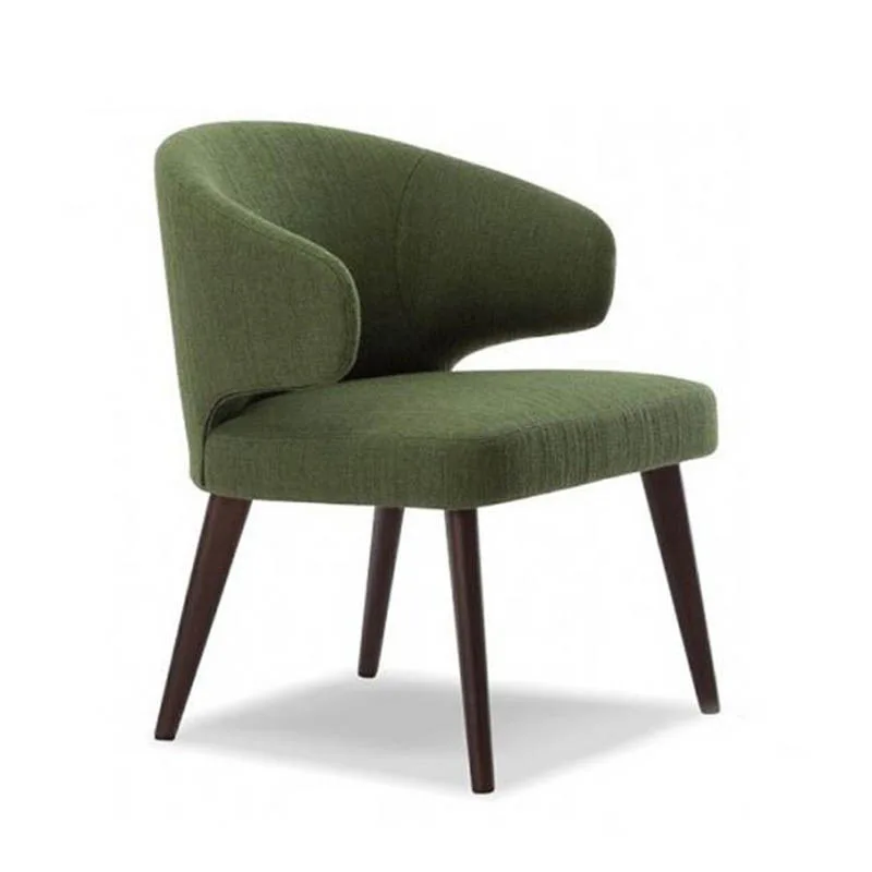 

！@Modern Classic Dining Chair Wengner Armchair with Leather Seat and Solid Wooden Round Back Scandinavian Design