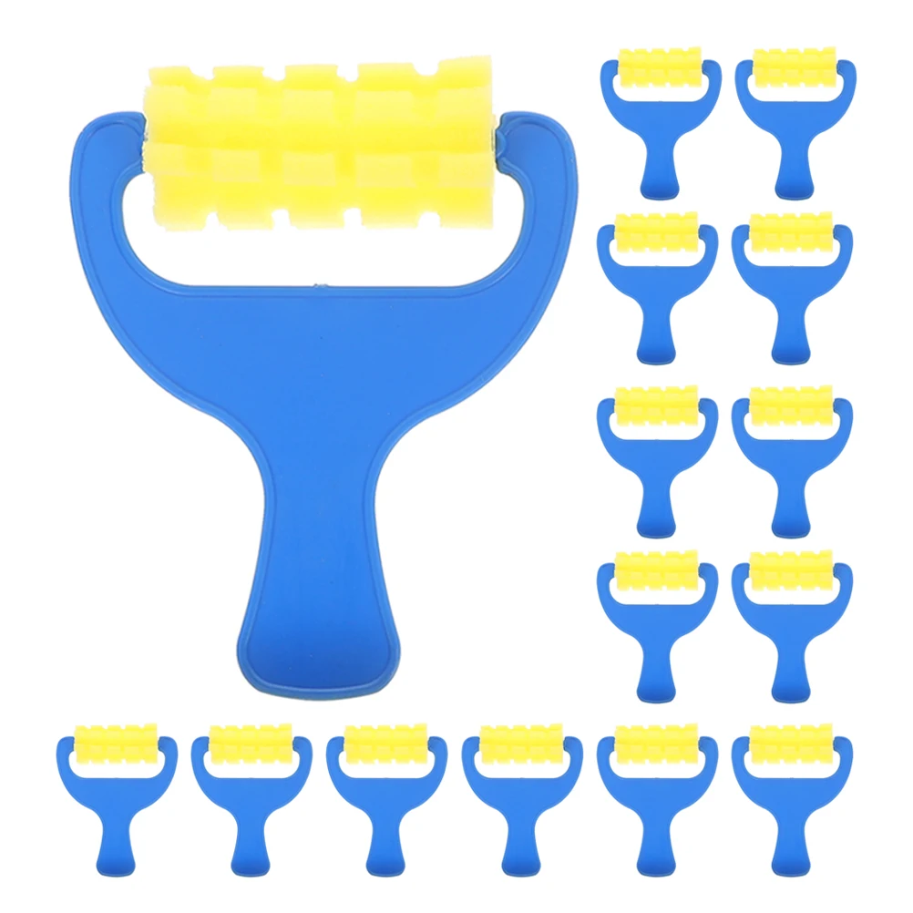 

16pcs Sponge Kid Paint Brush Brush Foam Roller Kids Painting Tools Supplies Craft Paint Brushes For Toddlers