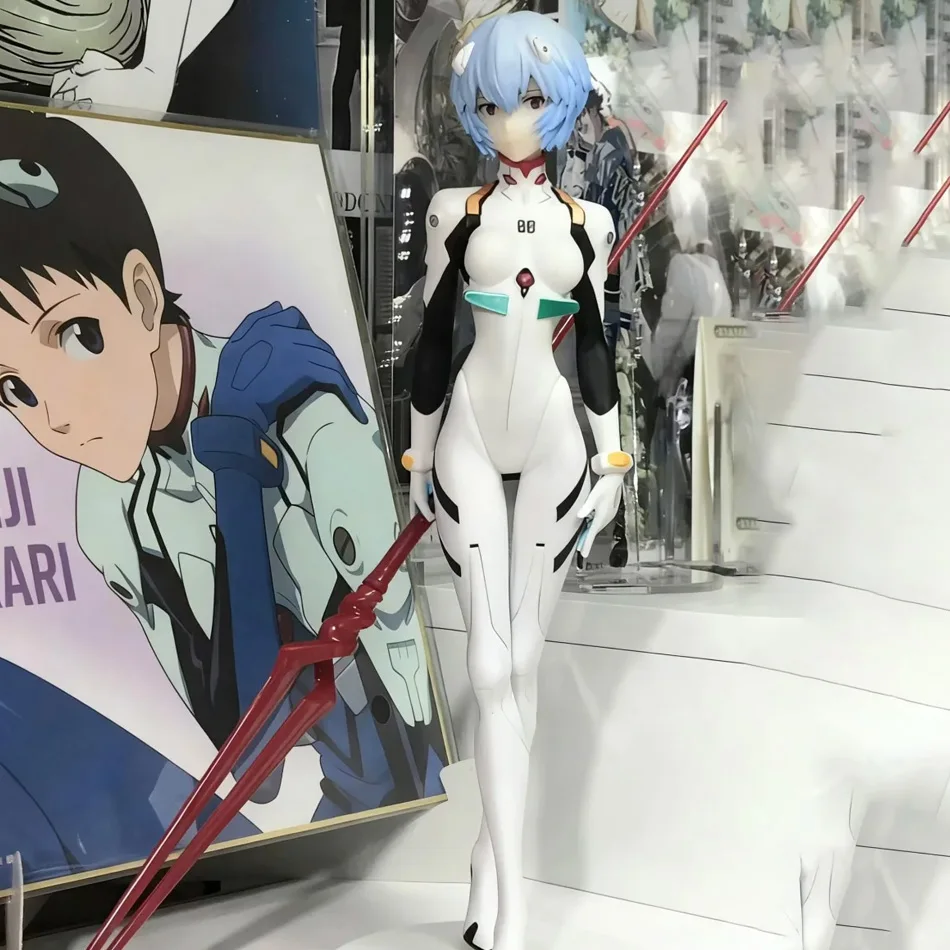 23cm EVA NEON GENESIS EVANGELION animación nueva figura Evangelion Rei juguetes muñeca regalo de cumpleaños de Navidad para niños niñas