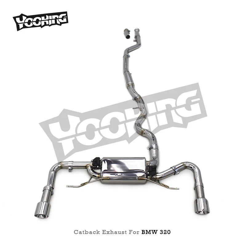 

OBM Catback For BMW 320i/328i/330i F30/F35 2.0T N20/B48 2012-2020 Stainless Steel Exhaust Valvetronic Muffler Factory Direct