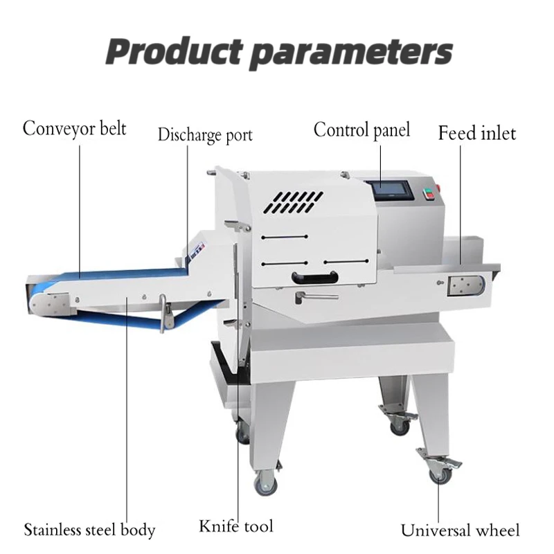 Automatic Cooked Meat Bacon Sausage Slicer braised pork Slicing Machine beef Cutting Machine