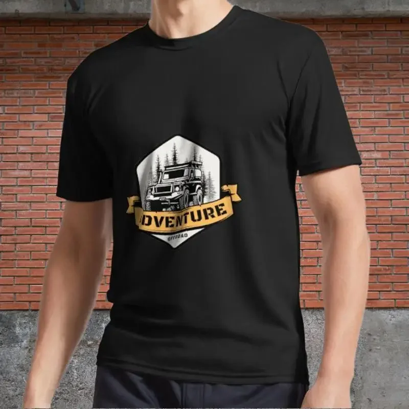 Adventure Offroad Active T-Shirt Logo Men's T-Shirt Funny Size S to 5XL