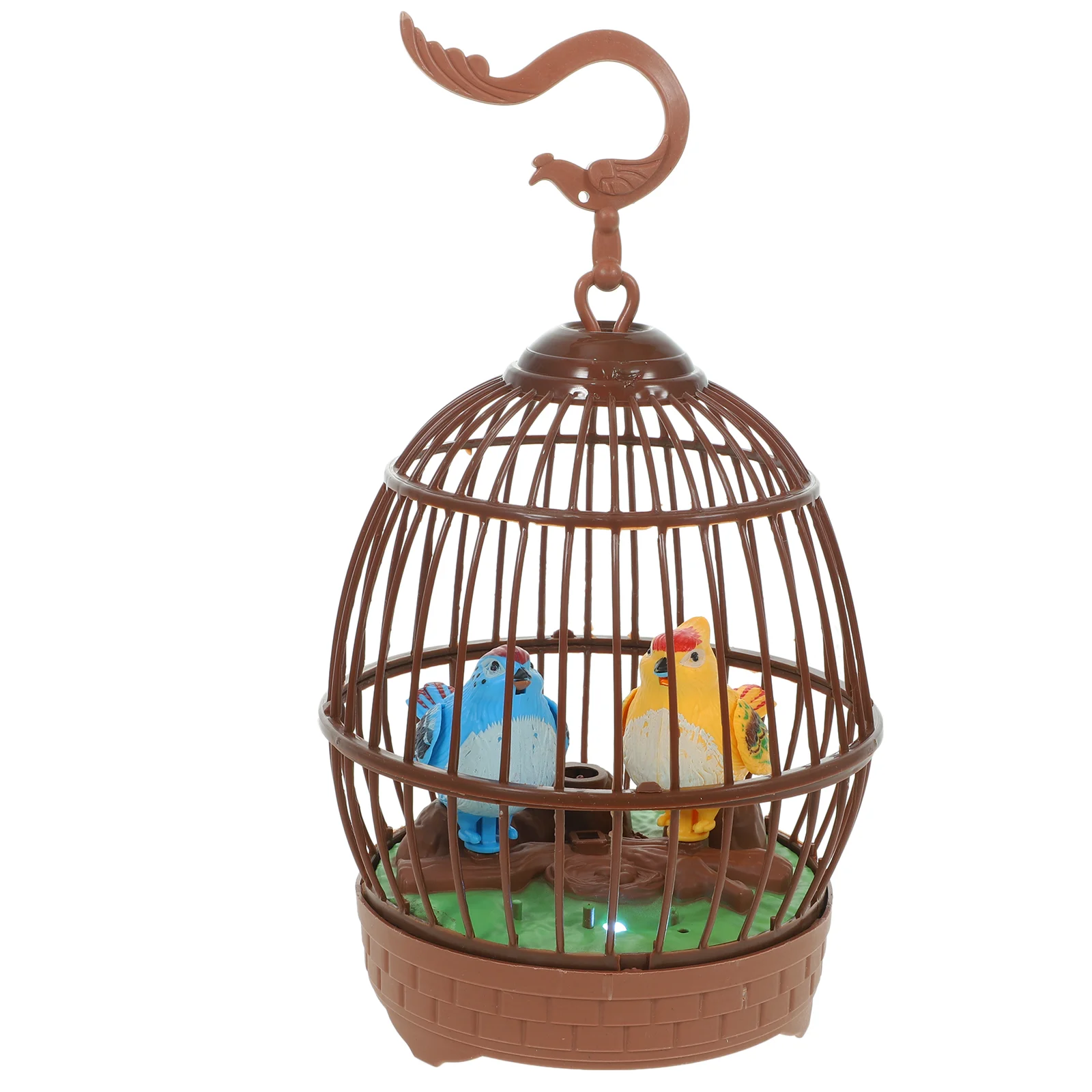 Simulation Voice Control Birdcage Decorative Voice-control Toy Interesting Child Funny Emulation Simulated Pet Toys