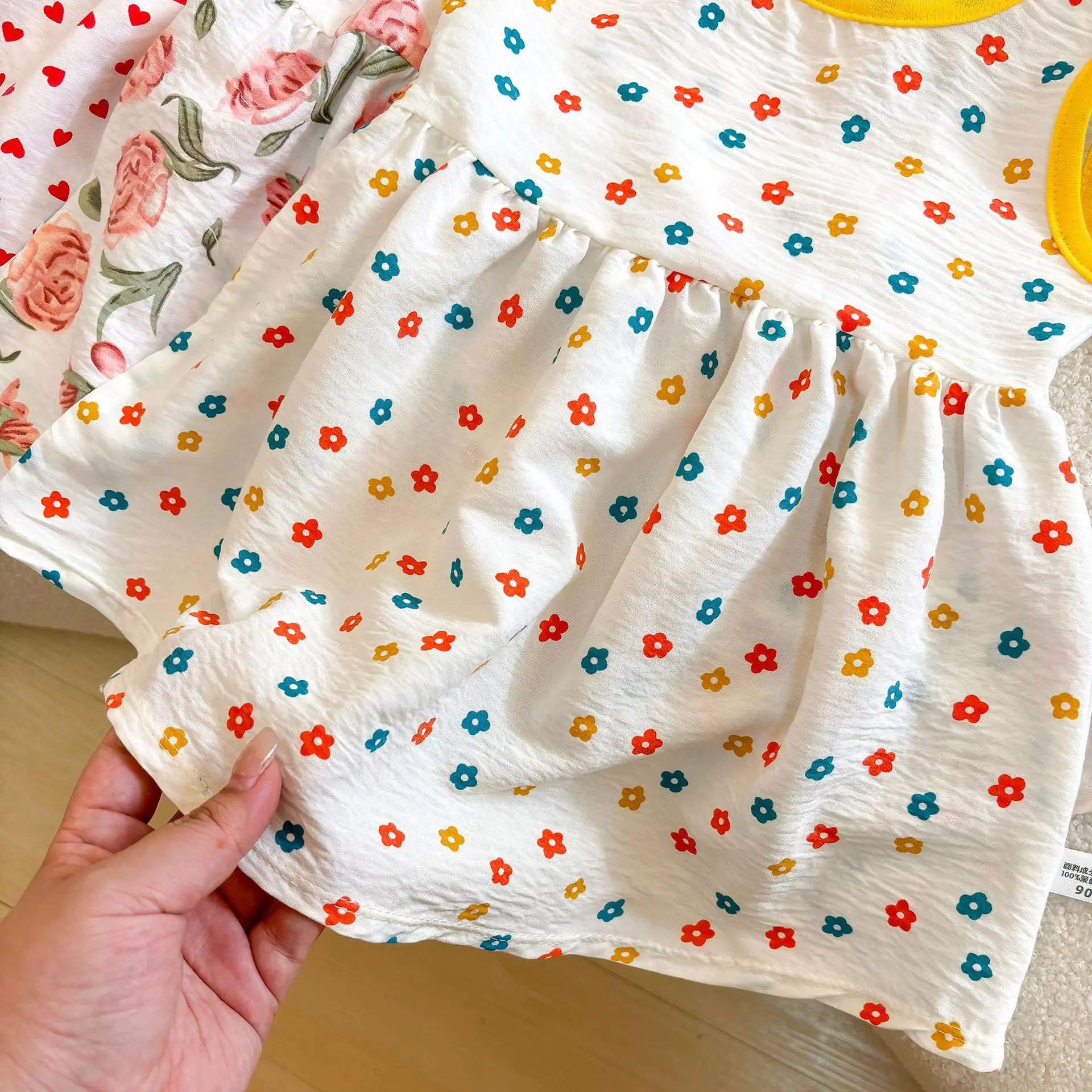 Fashion Printed Sleeveless Girls Dress Newborn Princess Dress Baby Girls Clothes Baby Girl Leisure Dress Baby Clothing image 4