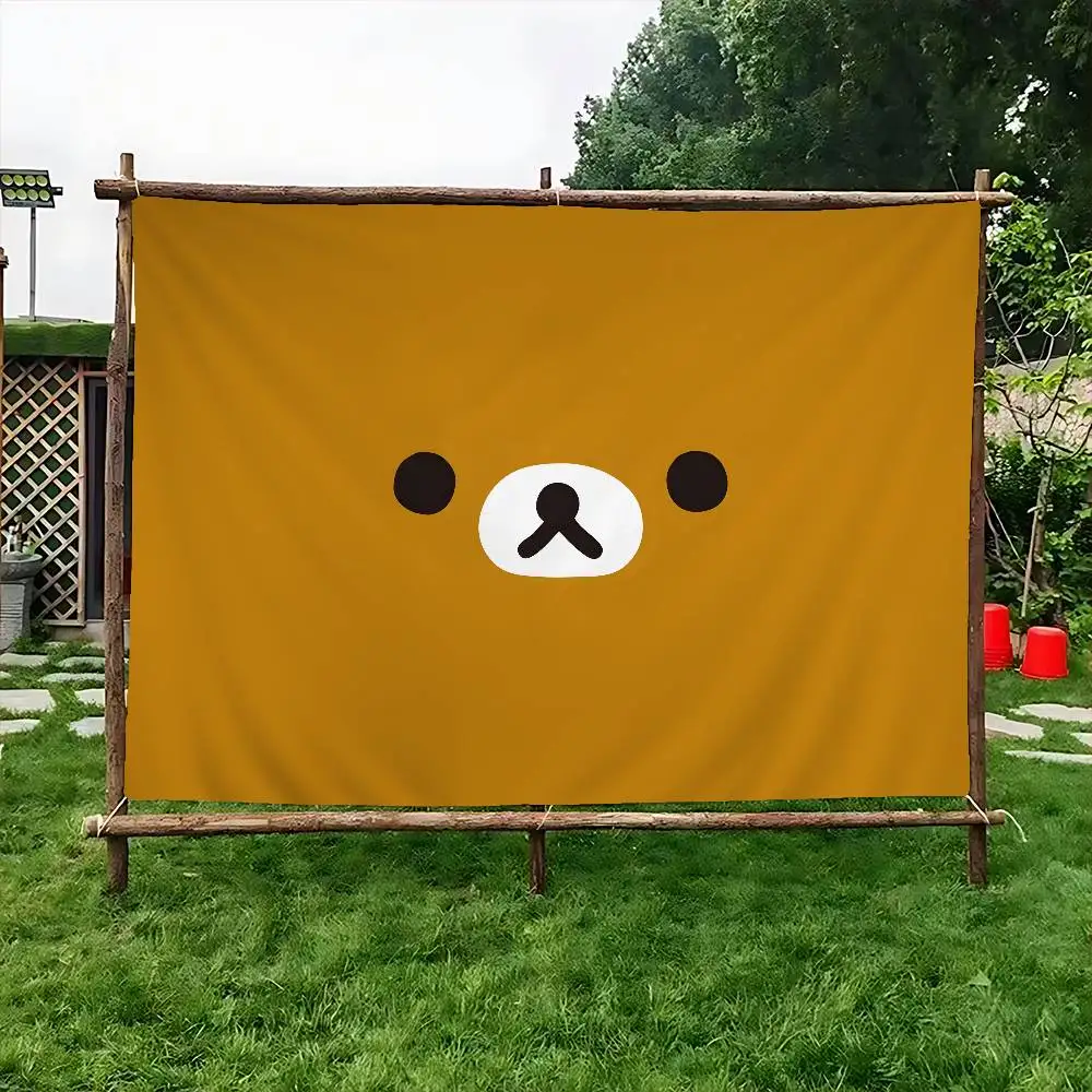 R-Rilakkuma Mellow-Comfy Advanced Printing Commercial Advertising Flag Company Party Banner