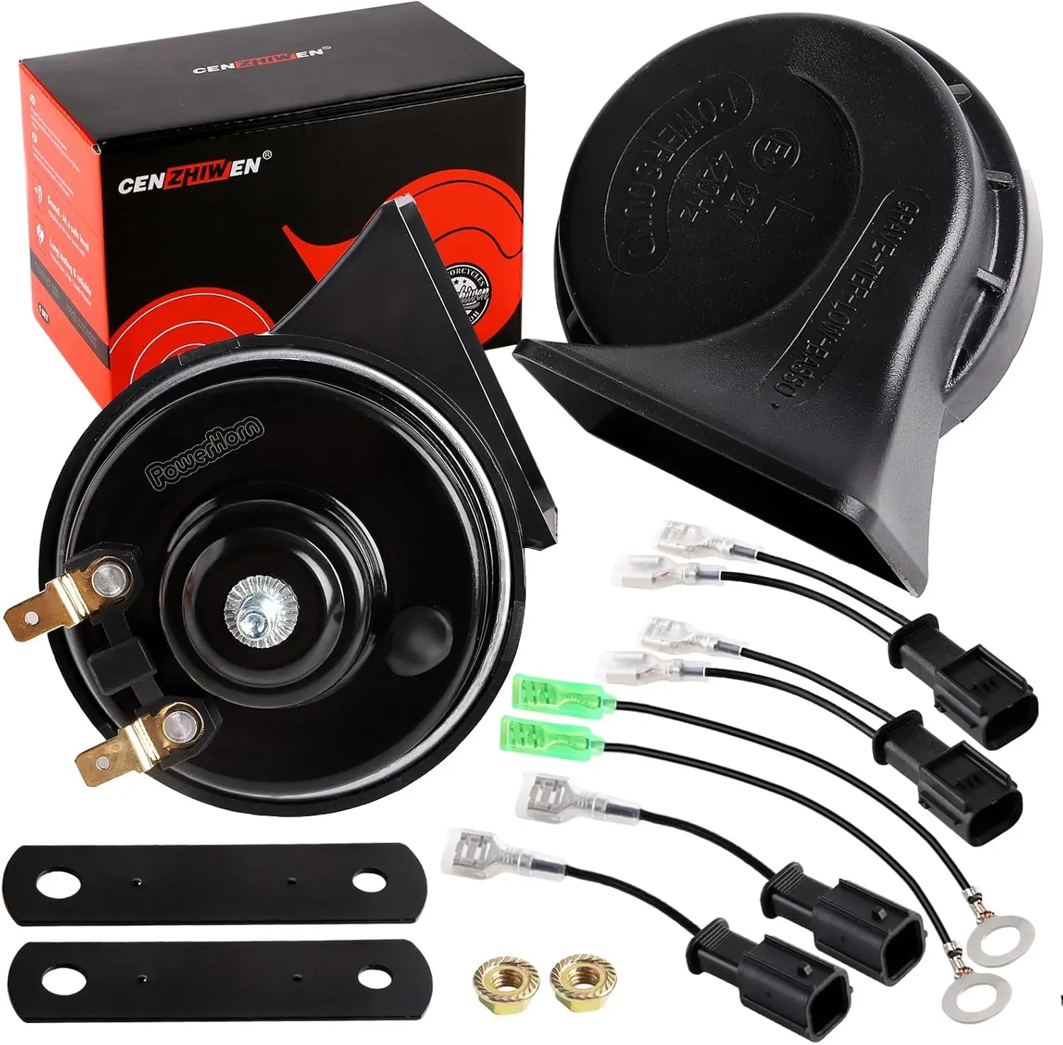 

Car Horn 12V Snail Horn 125dB Waterproof Electric Horn for Honda Accord Civic CR-V Pilot HR-V Insight Acura Car Truck Motorcycle