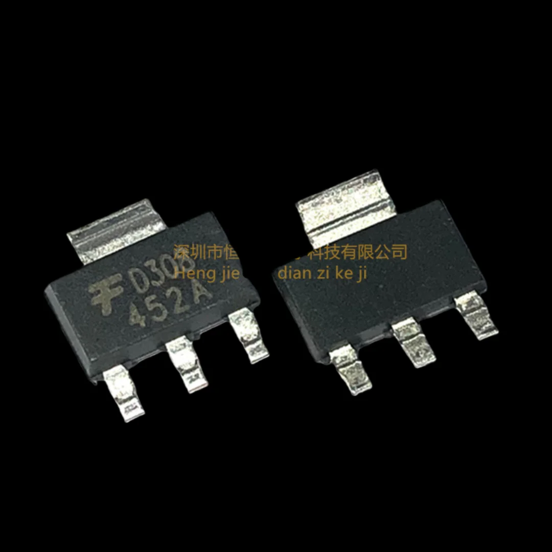 5 uds/nuevo Original NDT452AP SOT-223 pantalla de seda 452A 30V/5A P canal MOS FET