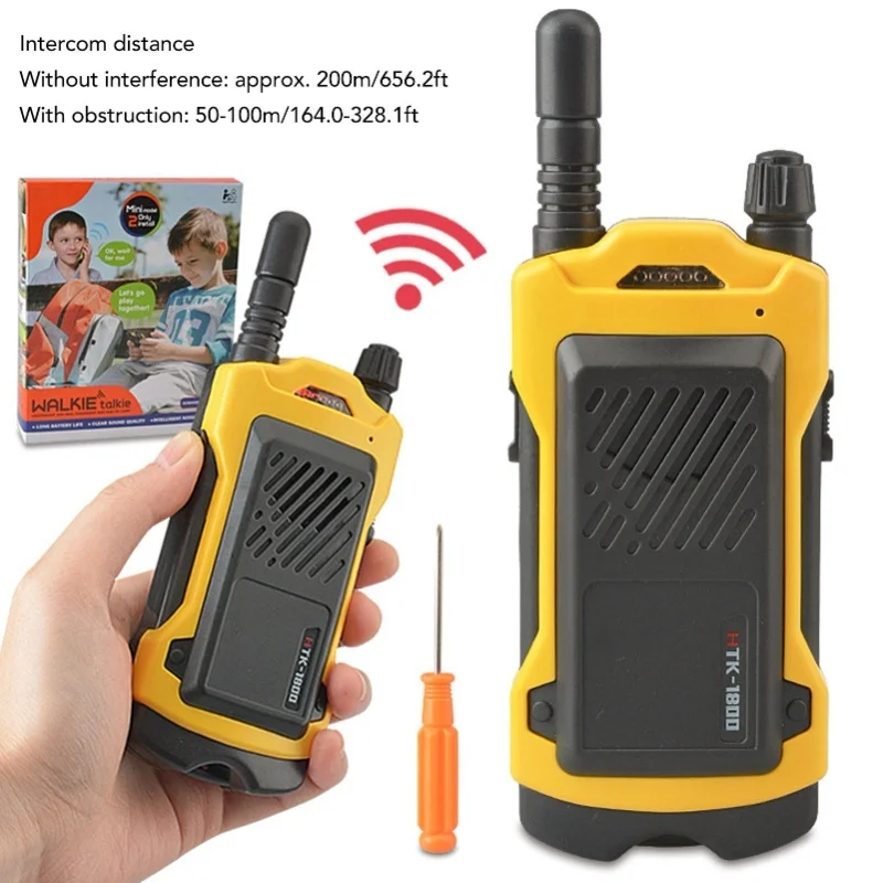 子供用トランシーバー 室内リモート無線通信 双方向ラジオ キッズトイ 女の子 男の子 ギフト