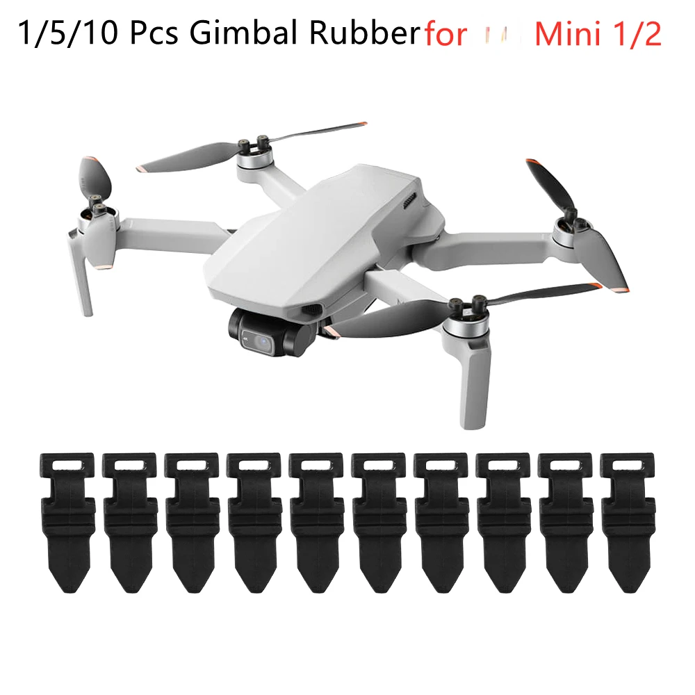 

for DJI Mini 1/2 1/5/10 Pcs Gimbal Rubber Gimbal Camera Damping Cushion Shock-Absorbing Ball Drone Accessory Spare Parts