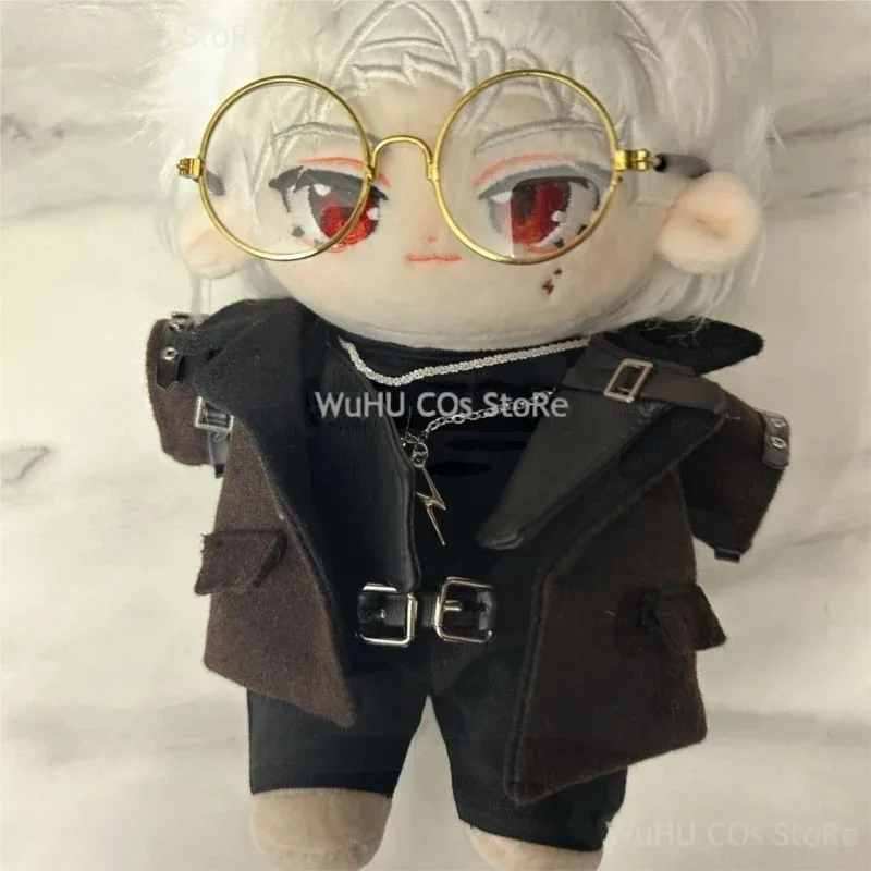 Game Love And Deepspace Sylus Anime Zayne Xavier Rafayel Qin Che 20CM Doll Clothes Pants Leather Shoes Short Sleeves Glasses