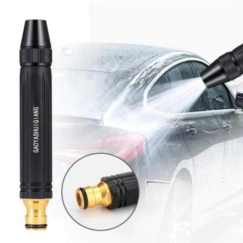 Multifunction High-Pressure Water Car Wash Flushing Garden Hose Tap Water Booster Adjustable Nozzle Sprinkler Gardening Tool