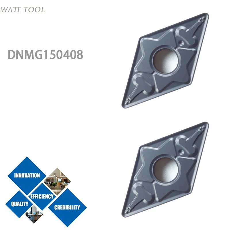 

10pcs DNMG150408 Cemented carbide and cermet General Turning Inserts, metal CNC cutters