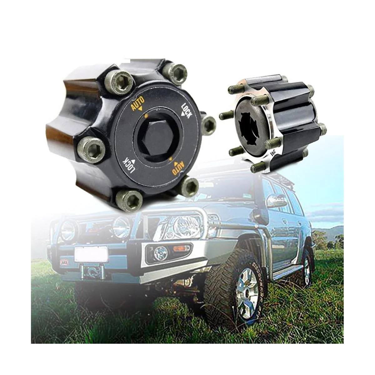 1 Pair Auto Free Wheel Hub 40250-VB200 for Y61 Free Wheel Bearing Hub Lock 40250VB200 40250 VB200