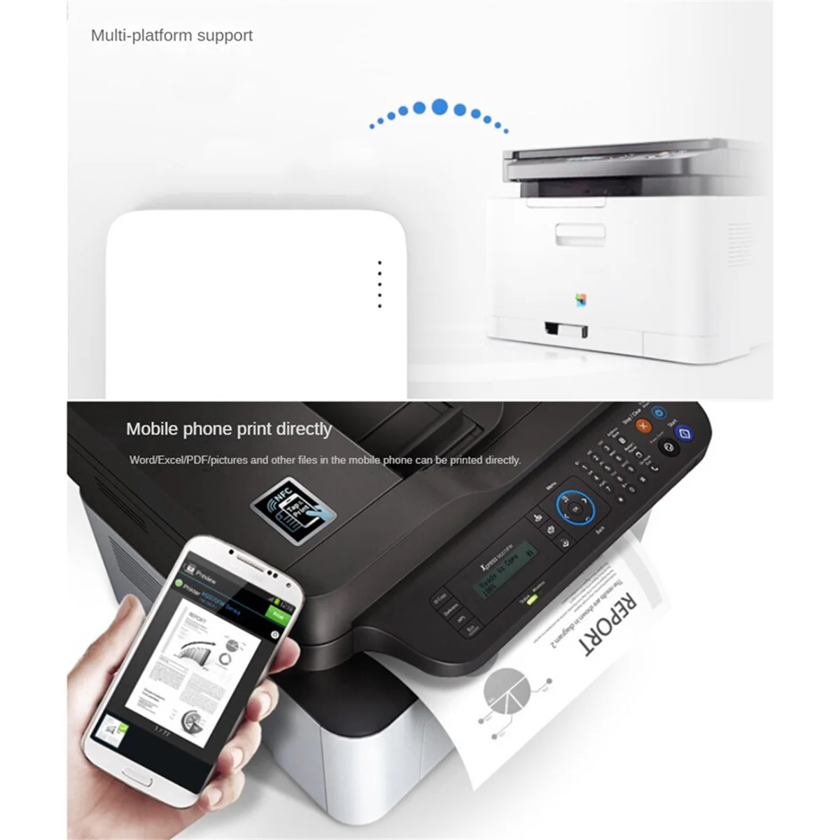 NP332 3-Port USB Network Print Server Multi-Interface Network Print Server (Network Version)