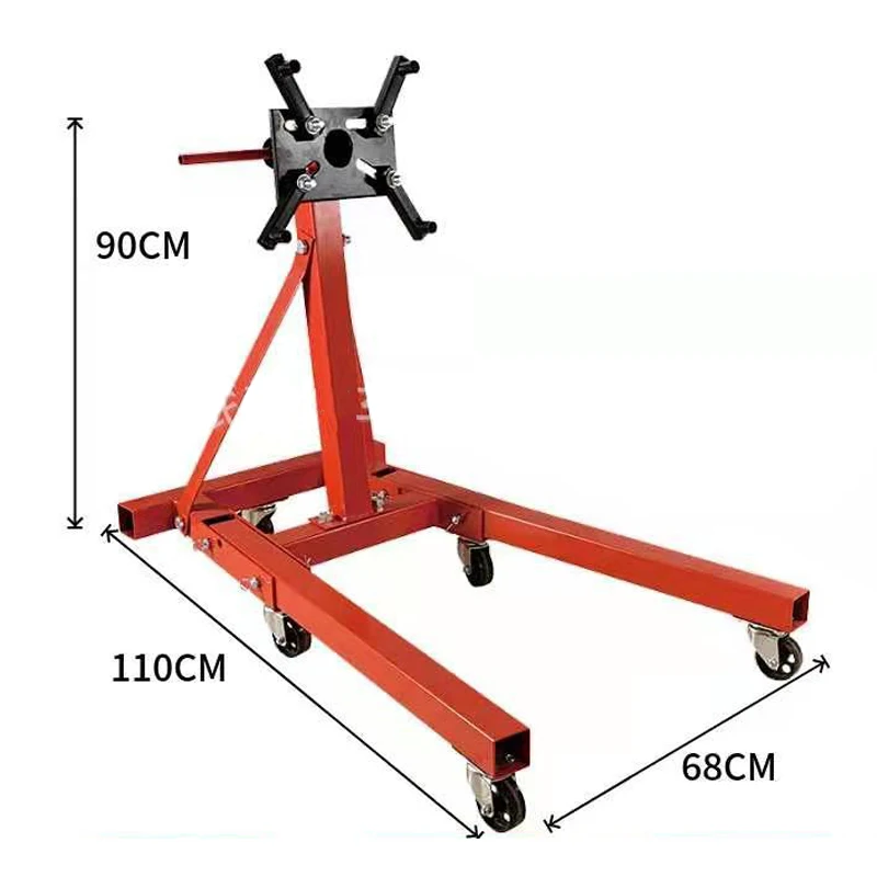 Engine Turnover Rack Auto Repair Teaching Equipment Engine Repair Bracket Reversal Workbench