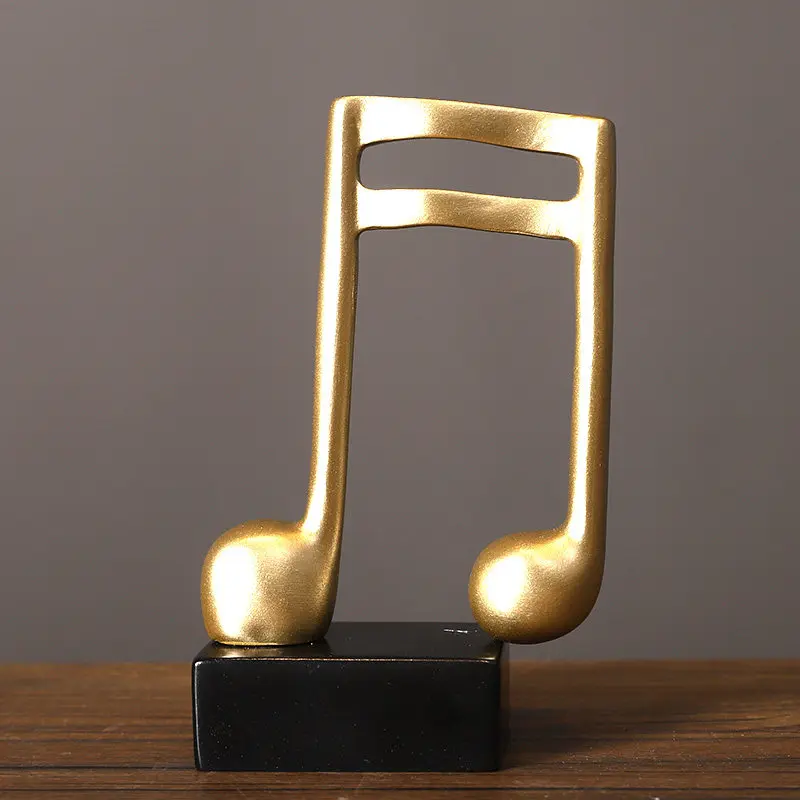 Living room TV cabinet desktop home decoration creative classroom piano stand music note ornament bookcase knick knack
