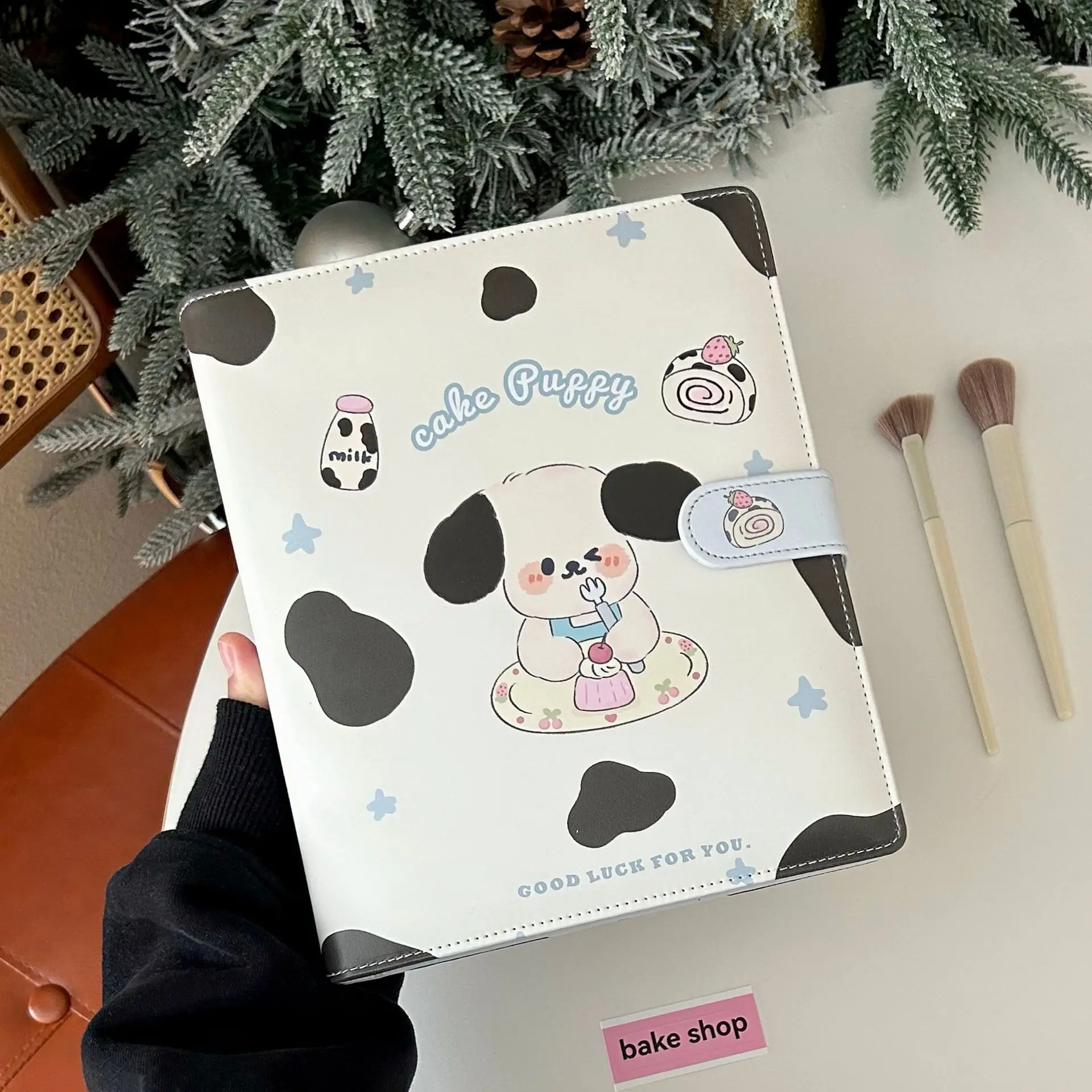 INS A5 A6  Original Cartoon Dog Card Book A6 Looseleaf 3 \