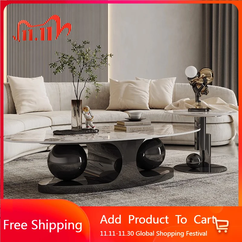 

Minimalist Luxury Side Table Lamp Aesthetic Italian Clear Service Side Table Computer Dinner Mesas Bajas Lounge Suite Furniture