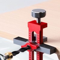 Cabinet Door Installation Positioning Fixture Aluminium Alloy Adjustable Installation Clamp Positioning Tool Door Panel Fixer