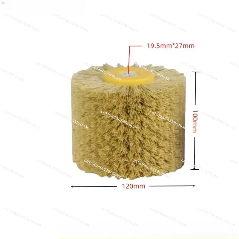 Sisal hair planting, furniture engraving post-surface treatment, polished horsehair drawing wheel
