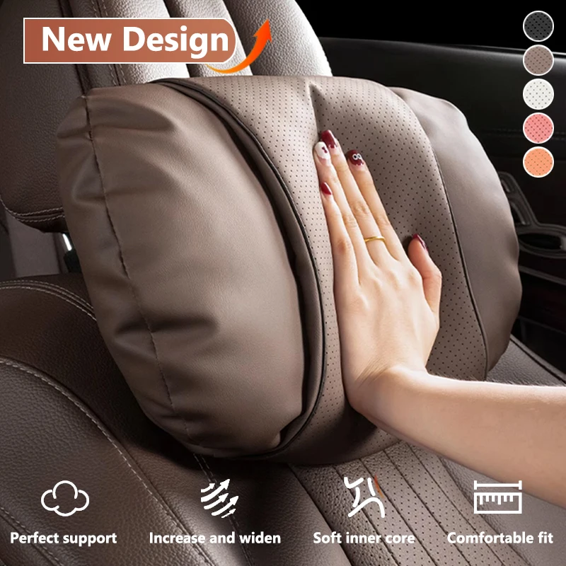 

Car Seat Headrest Neck Pillow Cushion Breathable Protect Relieve Neck Fatigue For BMW E46 E90 E60 F30 F10 F20 G20 E39 G30 E36