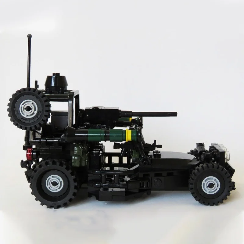 283 個 MOC 砂漠パトロール車両 DPV 海軍クリエイターモデルおもちゃビルディングブロック建築 DIY クリエイティブクリスマスギフトレンガ子供
