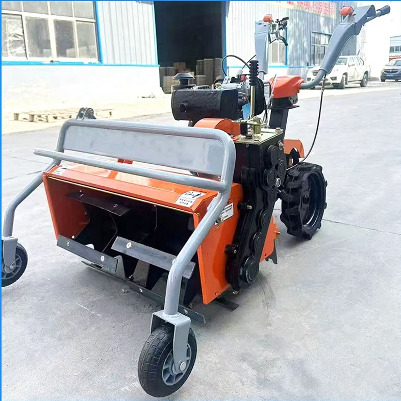 여성 사용자를 위한 고품질 미니 경운기 농장용 브러시 커터 엔진 장착 7.5/9/12 기능 파워 제초기