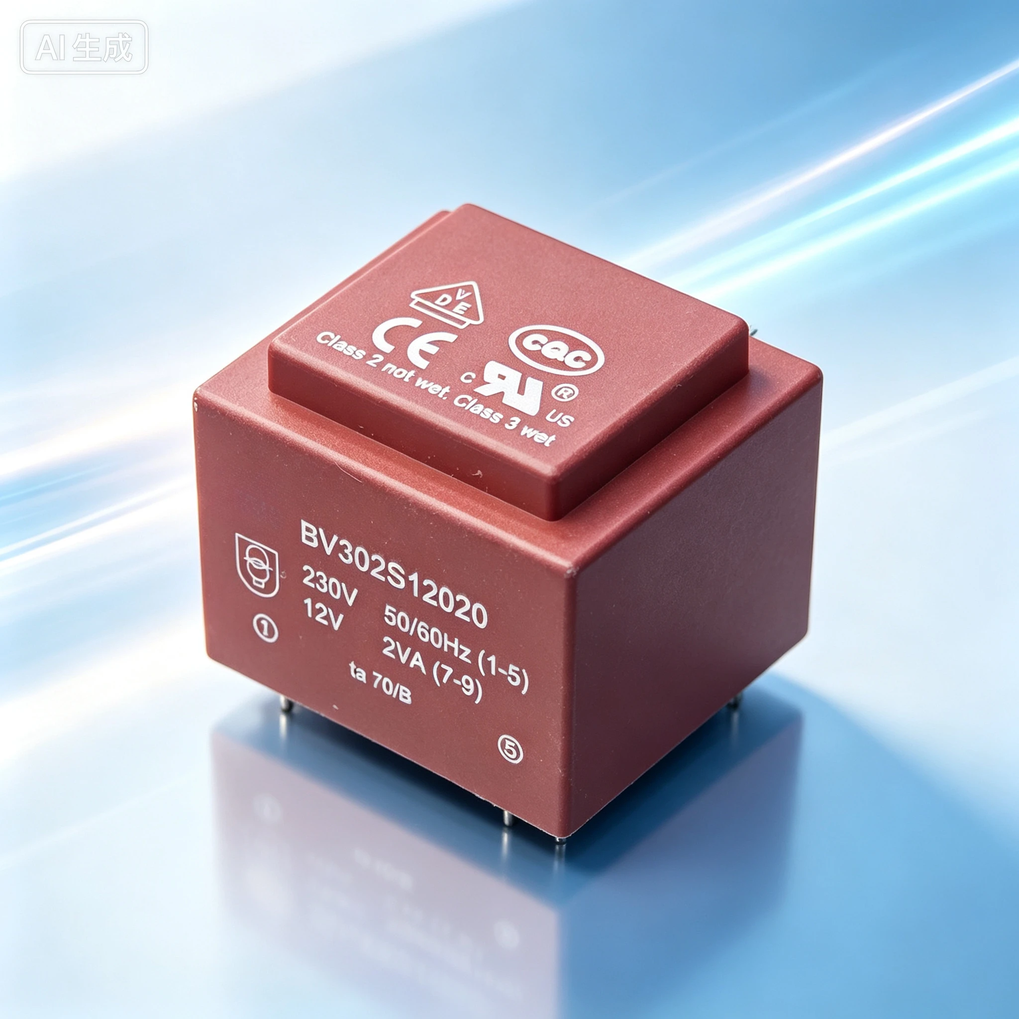 Sealed Transformer BV302S12020 for 230V AC Input,12V 2W Output  10pcs