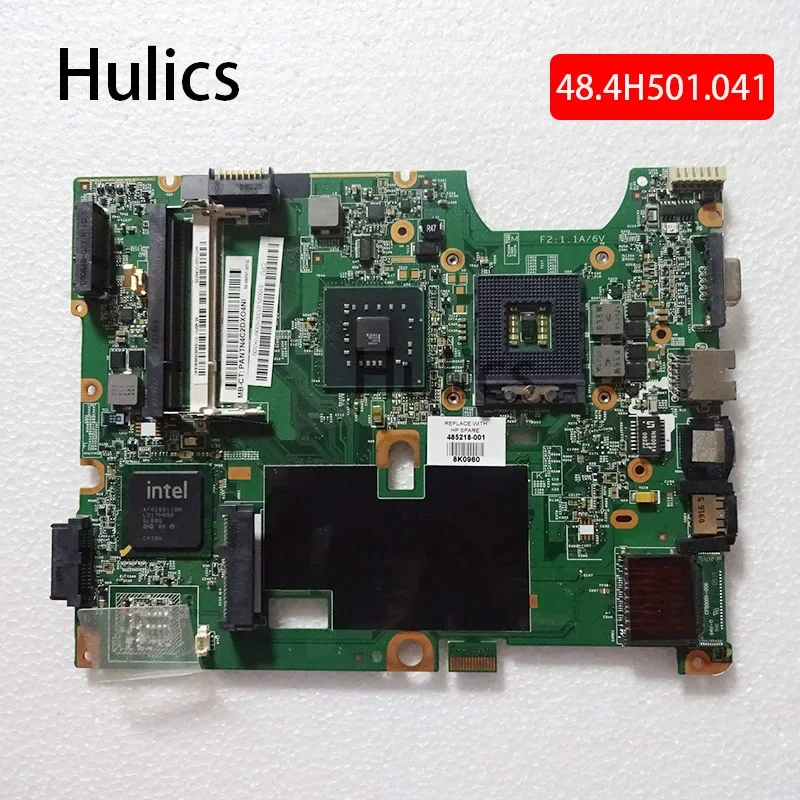 

Hulics б/у 485218 -001 48.4H501.041 Материнская плата ноутбука для HP Pavilion CQ50 G50 G60 CQ60 Основная плата GM45 DDR2